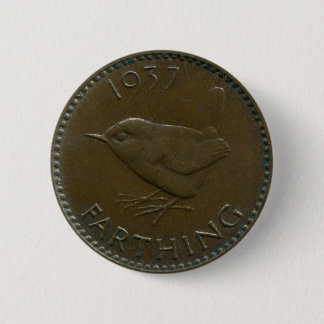 1937 Briten-Farthingknopf Button
