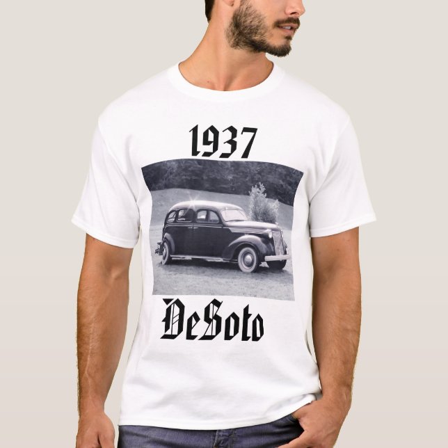 1937 DeSoto-Shirt T-Shirt (Vorderseite)