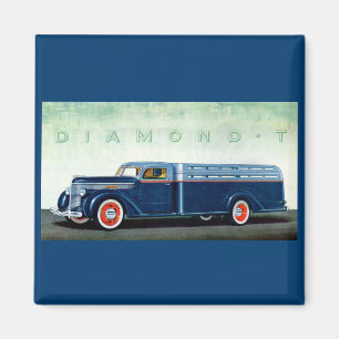 1937 Diamond-T-Blue LKW Magnet