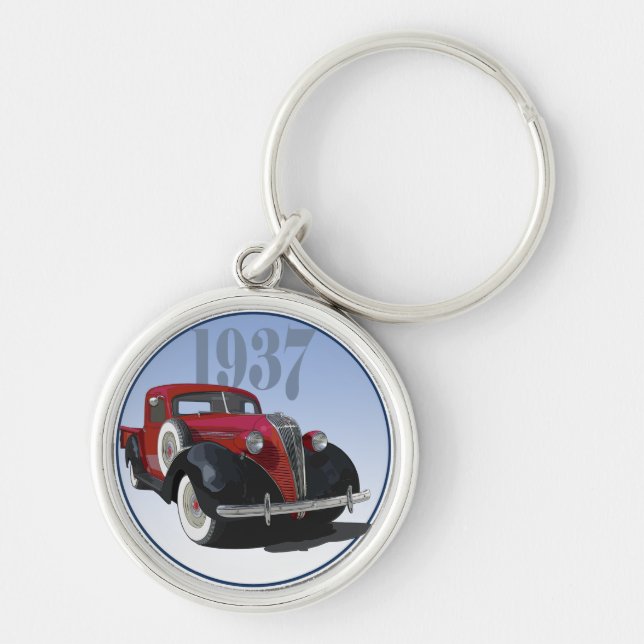 1937 Hudson Terraplane Schlüsselanhänger (Vorne)