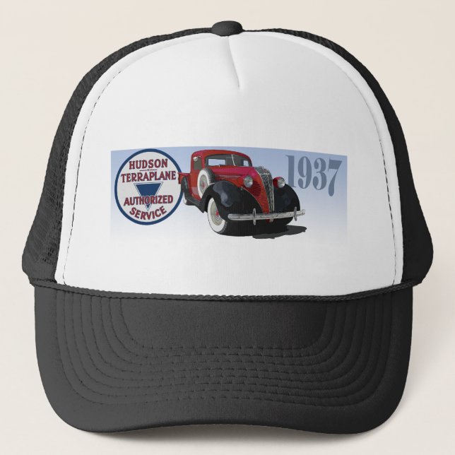 1937 Hudson Terraplane Truckerkappe (Vorderseite)