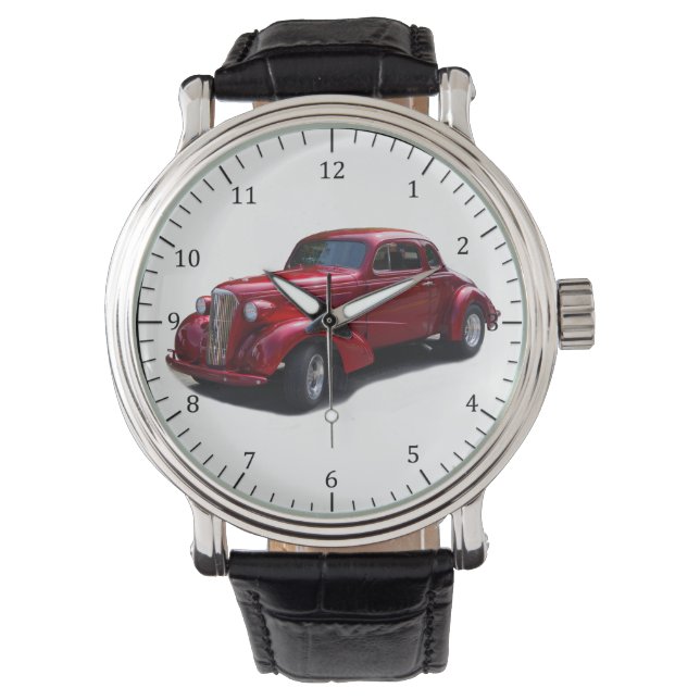 1937 Uhr Red Deluxe Coupe (Vorderseite)