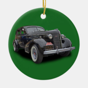 1937er OLDTIMER Keramik Ornament