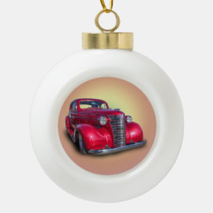 1938 CHEVROLET KERAMIK Kugel-Ornament