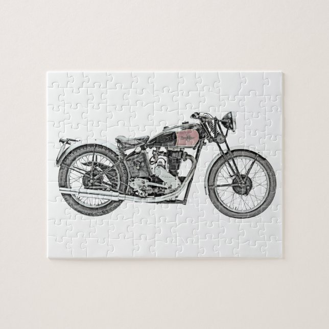 1938 Excelsior Warrior Motorrad (Horizontal)