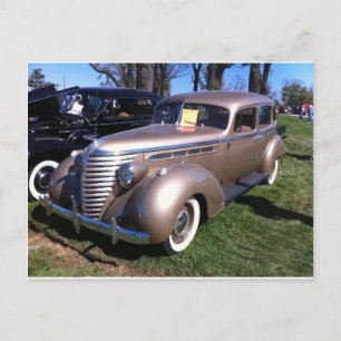1938_Hudson_six_sedan_ Postkarte