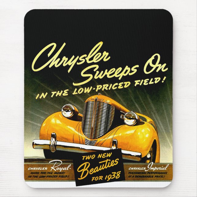 1938 kehrt Chrysler weiter Mousepad (Vorne)