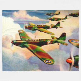 1939 British Fairey Junior Medium Bomber Fleecedecke