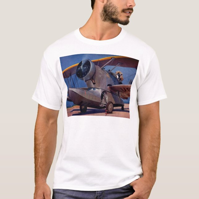 1939 Grumman F-2 T-Shirt (Vorderseite)