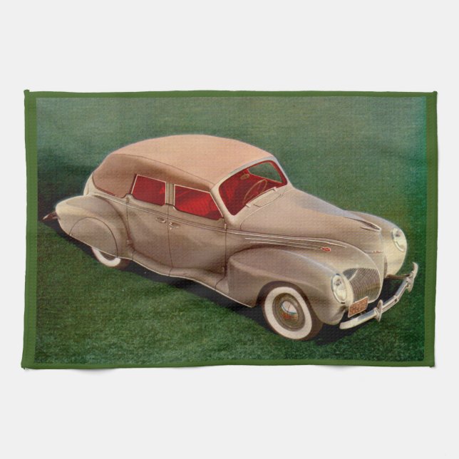 1939 Lincoln Zephyr Handtuch (Horizontal)