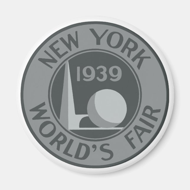 1939 New York World's Fair Magnet (Vorne)