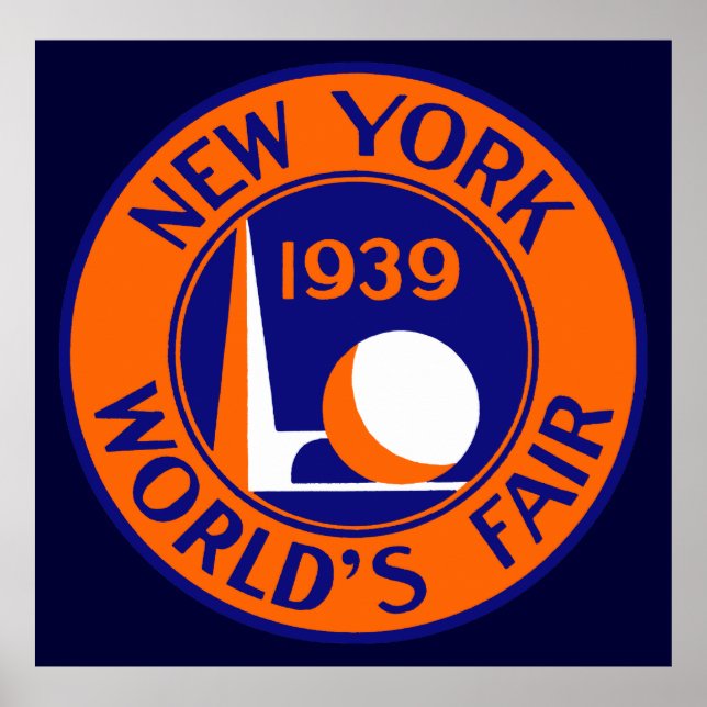 1939 New York World's Fair Poster (Vorne)