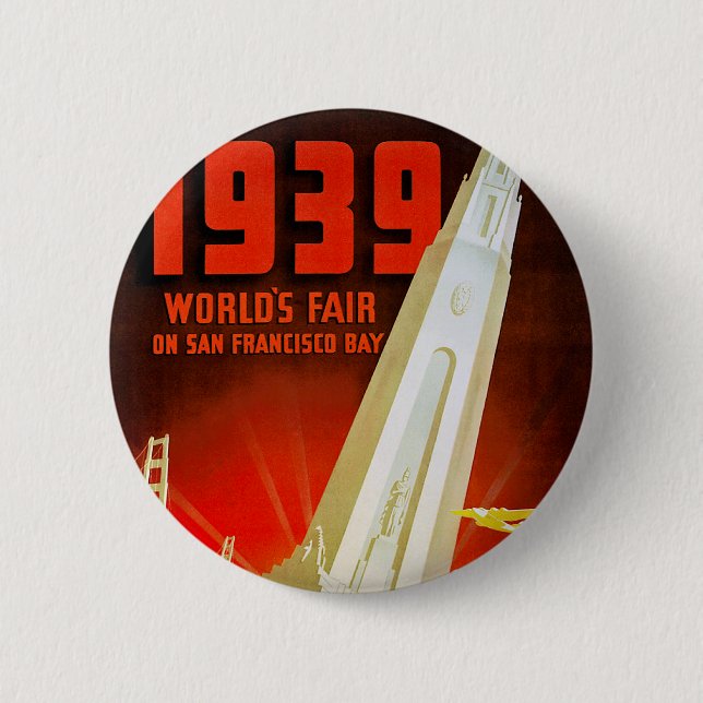 1939 Weltmesse San Francisco Button (Vorderseite)