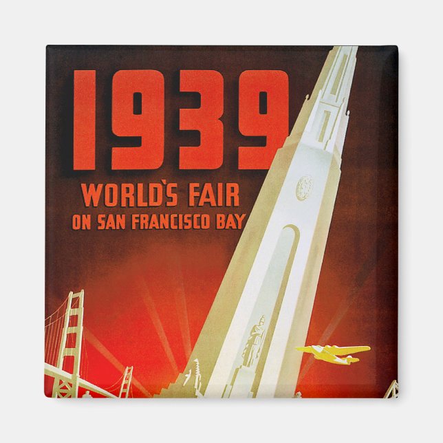 1939 Weltmesse San Francisco Magnet (Vorne)