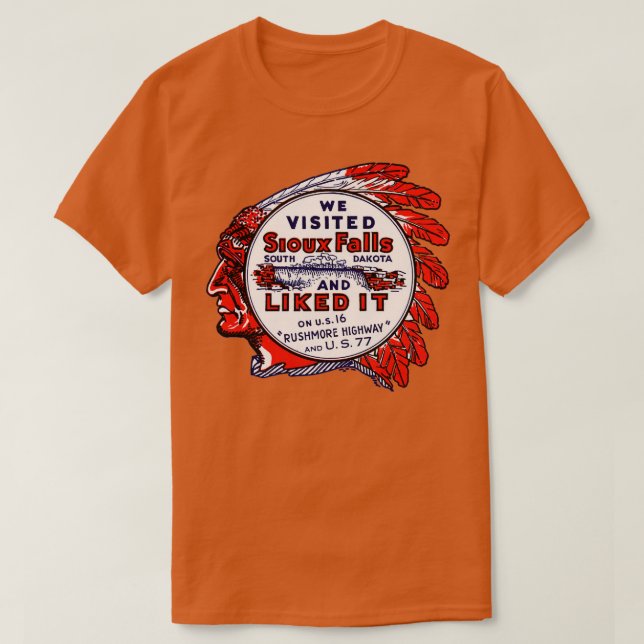 1940 Sioux Falls South Dakota T-Shirt (Design vorne)
