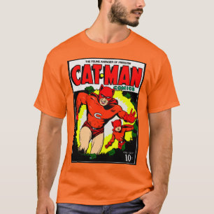 1940er CAT-MAN Comics T-Shirt