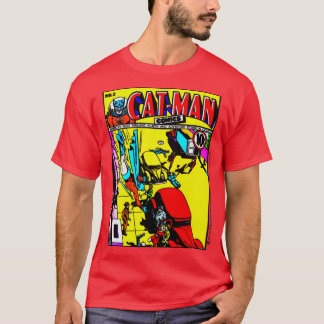 1940er CAT-MAN Comics T-Shirt