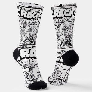 1940er CRACK Comics Socken