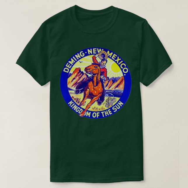 1940er Jahre fordern neues Mexiko T-Shirt (Design vorne)