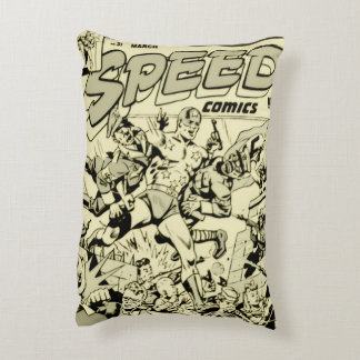 1940er SPEED Comics Action Kissen