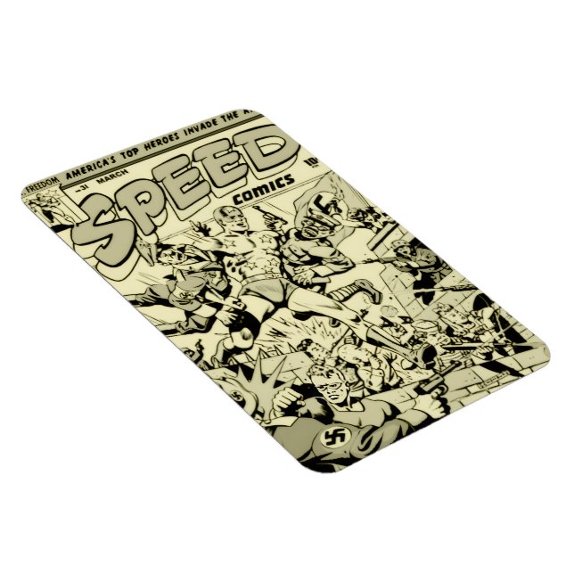 1940er SPEED Comics Magnet (Rechte Seite)