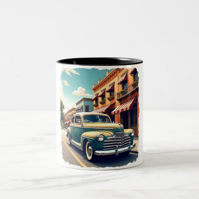 1940s Vintage Car Mug (Centre)