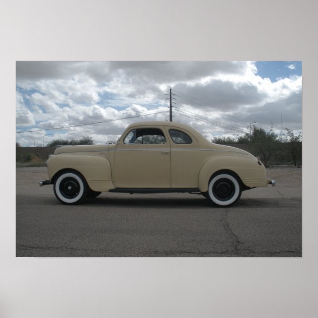 1941 Plymouth Business Coupe Poster (Vorne)