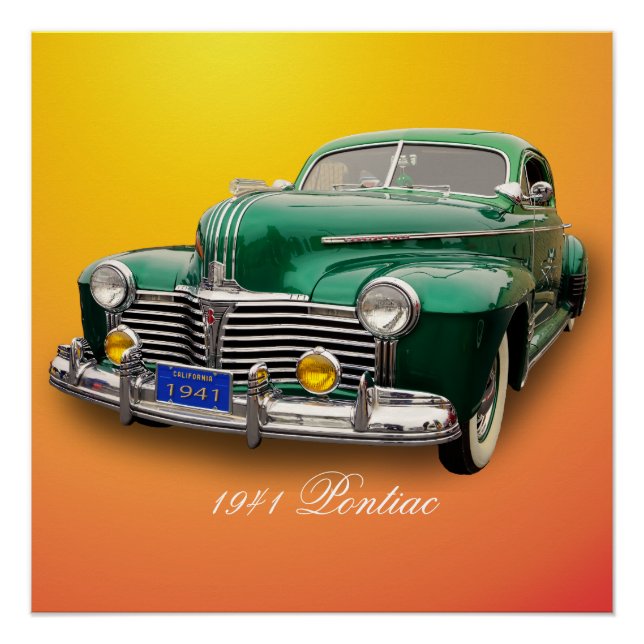 1941 PONTIAC POSTER (Vorderseite)