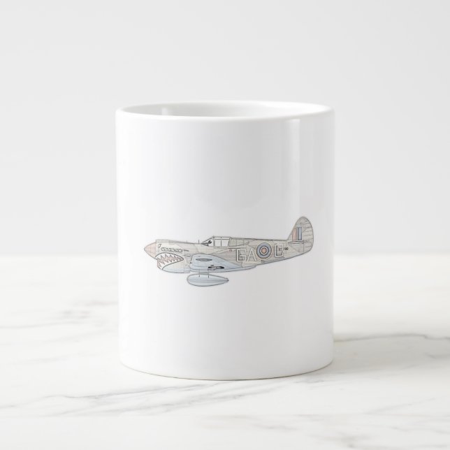 1942 Curtiss P40E Jumbo-Tasse (Vorderseite)