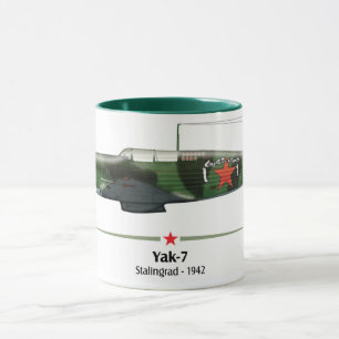 1942, Yak-7 Russland, Stalingrad Battle - Tasse