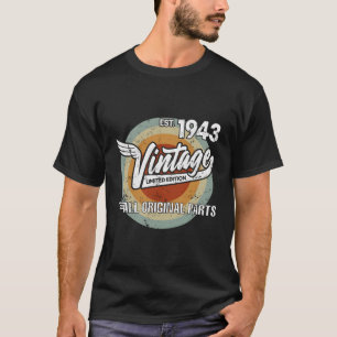 1943 Geboren, 1943 für T-Shirt