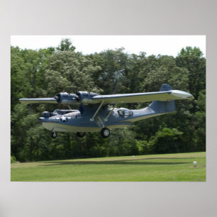 1943 Konsolidierte PBY-5A "Catalina". Poster