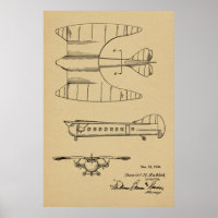 1946 Fluggastflugzeug-Patentkunst Zeichnend Druck