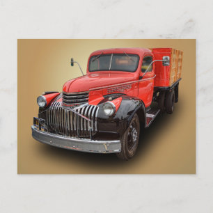 1947 CHEVROLET LKW POSTKARTE