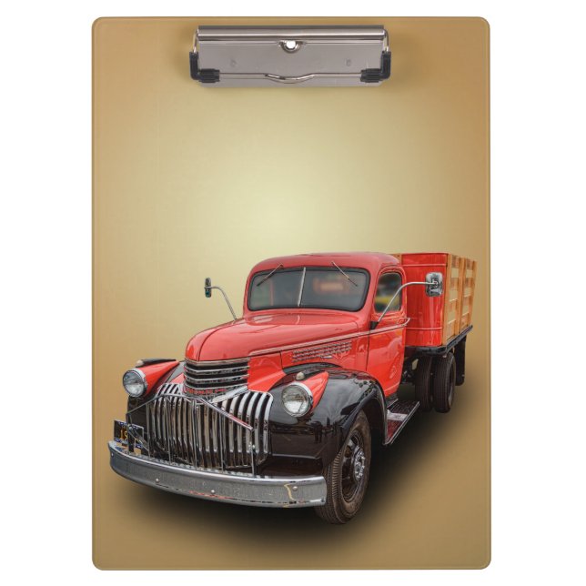 1947 CHEVROLET STAKE TRUCK KLEMMBRETT (Vorderseite)