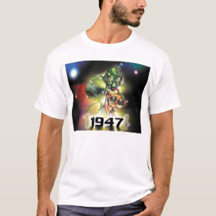 1947 dreifaches alien T-Shirt