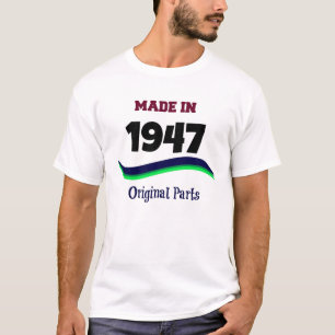 1947 hergestellt, Originalteile T-Shirt