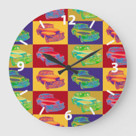 1948 Chevrolet Fleetmaster Antiker Pop Kunst, Dich Große Wanduhr