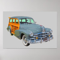 1948 Pontiac Silver Streak Woody Antique Car