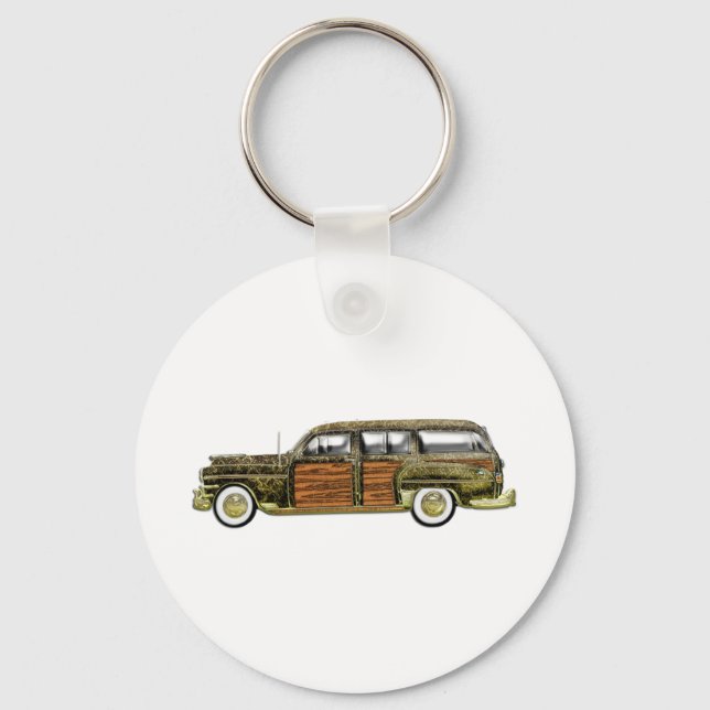 1949 Chrysler Town & Country Station Wagon Schlüsselanhänger (Vorderseite)