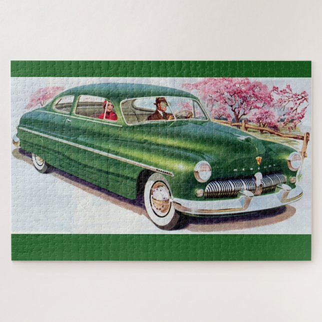 1949 grüner Quecksilbersedan (Horizontal)