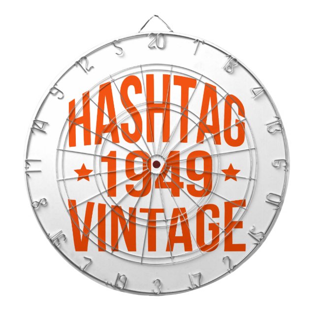 1949 Hashtag Vintag Dartscheibe (vorne)
