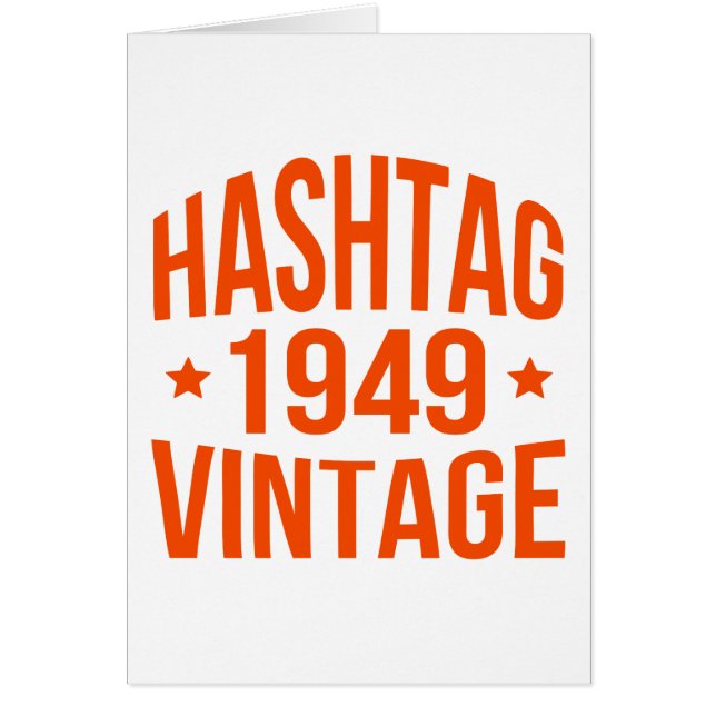 1949 Hashtag Vintage (Vorne)