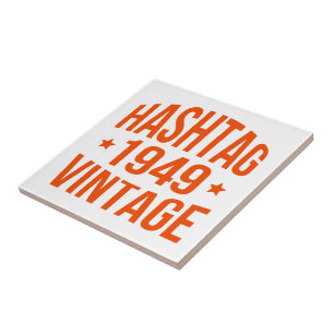 1949 Hashtag Vintage Fliese