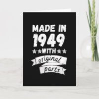 1949 mit Originalteilen hergestellt,