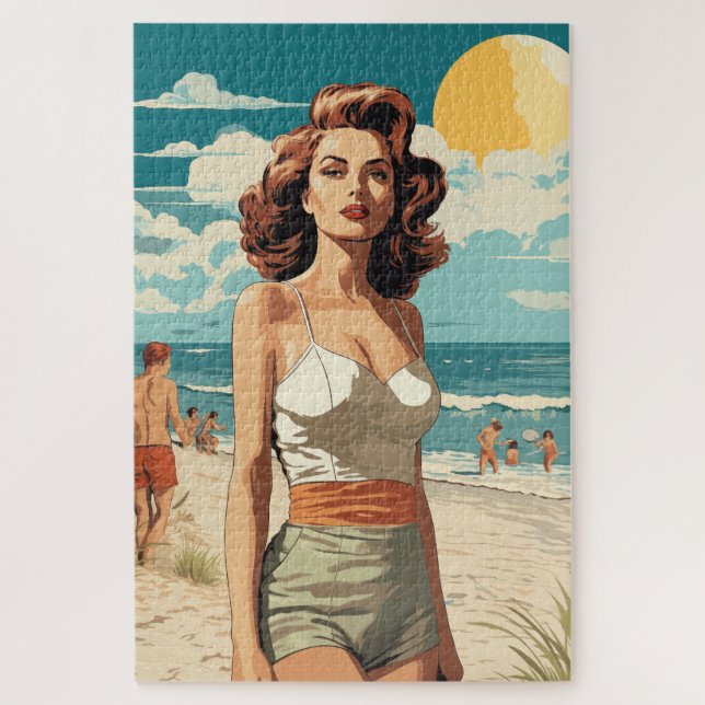 1950 Beach Girl (Vertikal)