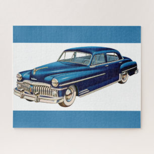 1950 blauer DeSoto