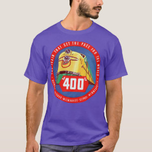 1950 Eisenbahn in Chicago und North Western T-Shirt