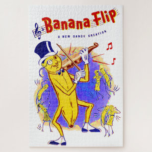 1950 Gedreht Notendruck in Banana