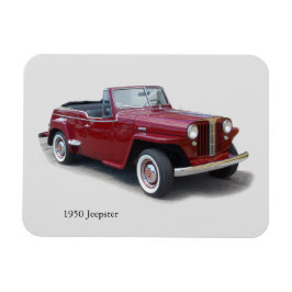1950 Jeepster-Magnet Magnet